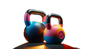 Cast Iron and Vinyl covered Kettlebells